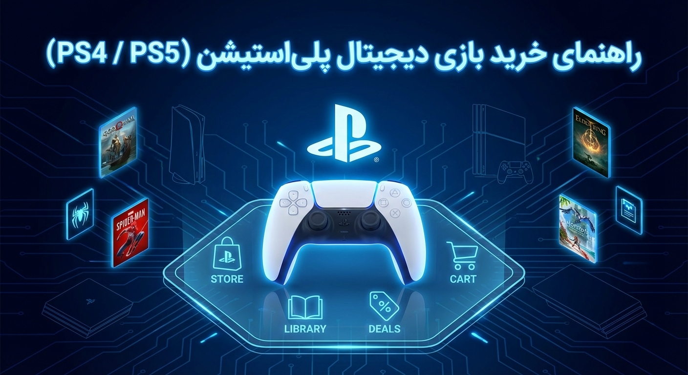 راهنمای خرید بازی دیجیتال پلی‌استیشن (PS4/PS5) + بهترین ریجن‌ها و نسخه‌ها